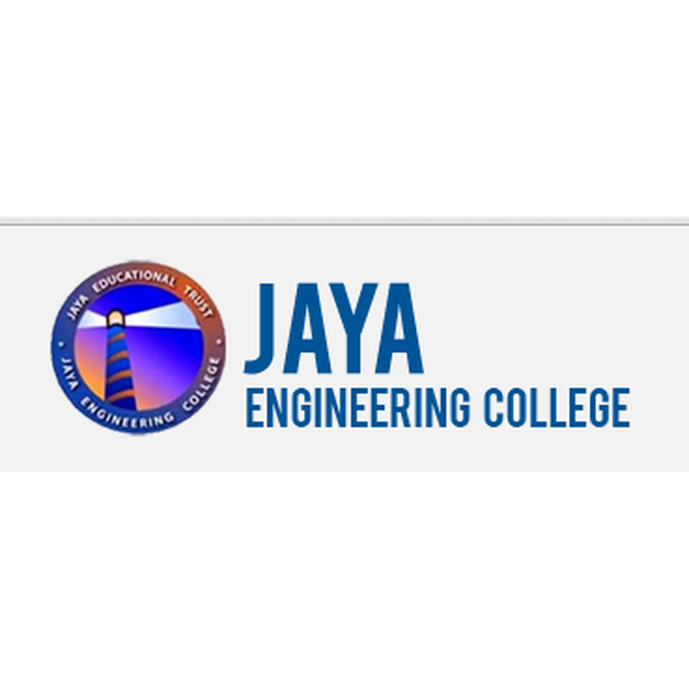 Jaya Engineering College - Admissions 2022, Fees, Courses, Ranking ...