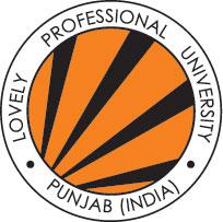 Lovely Professional University -LPU -Phagwara (Softcopy)