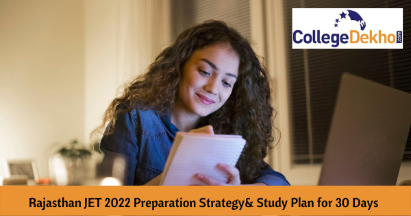 Rajasthan JET 2023 Preparation Strategy & Study Plan for 30 Days