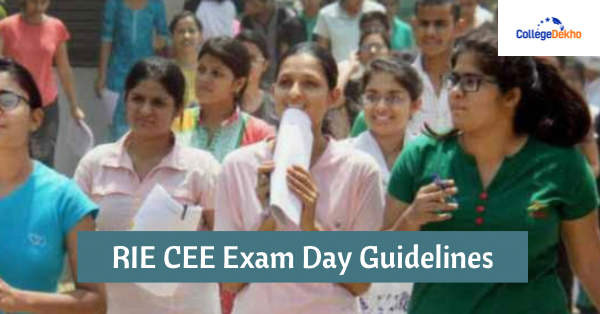 RIE CEE 2025 Exam Day Guidelines