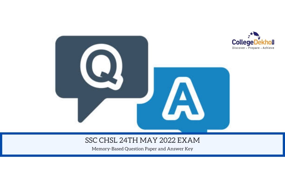 SSC CHSL 24th May 2022 Question Paper