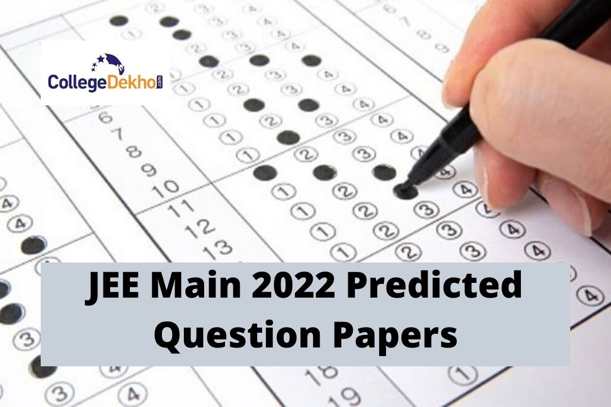 JEE Main 2023 Predicted Question Paper: Important Expected Questions