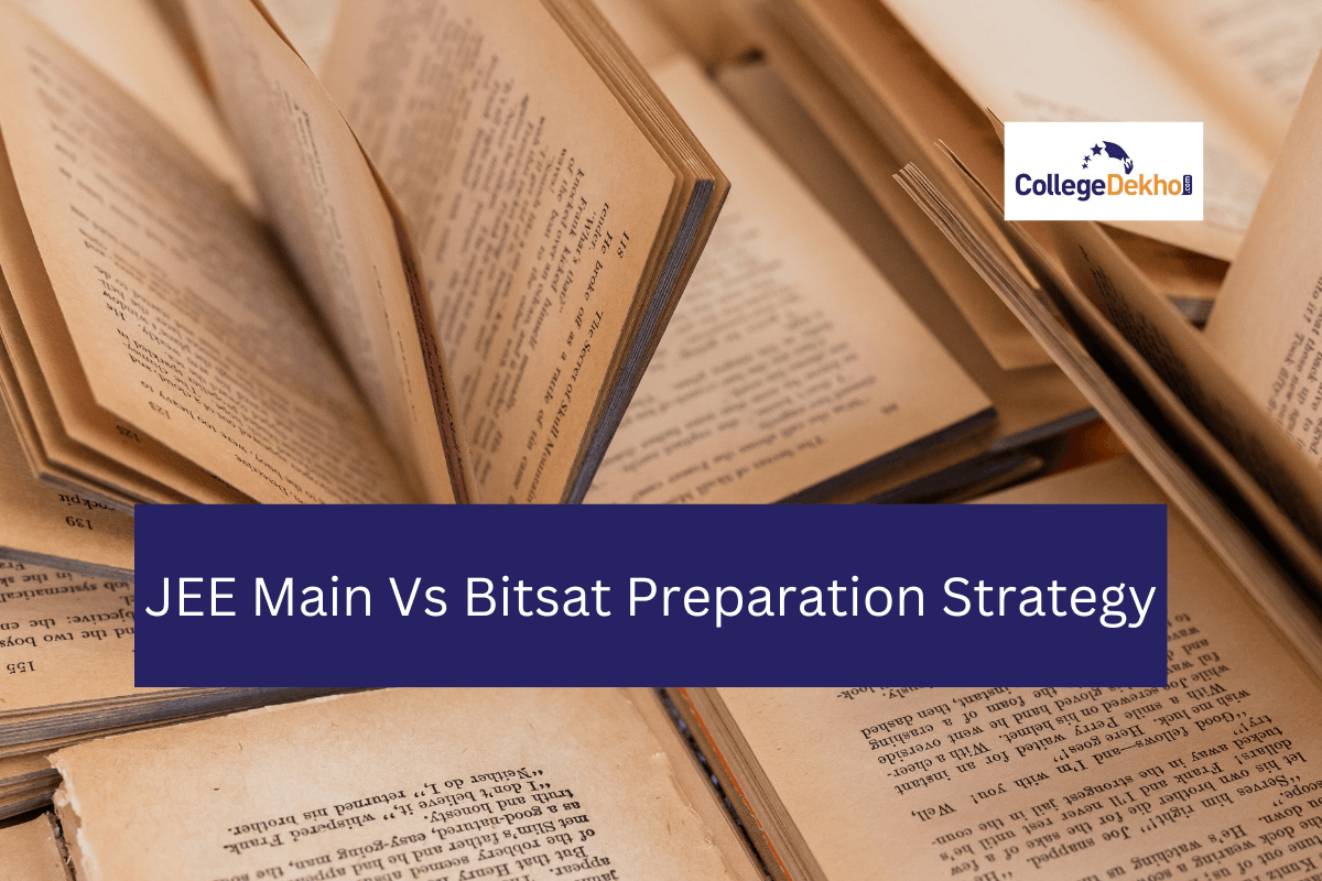 JEE Main Vs Bitsat Preparation Strategy: Check Similar Topics, Preparation Plan, Books