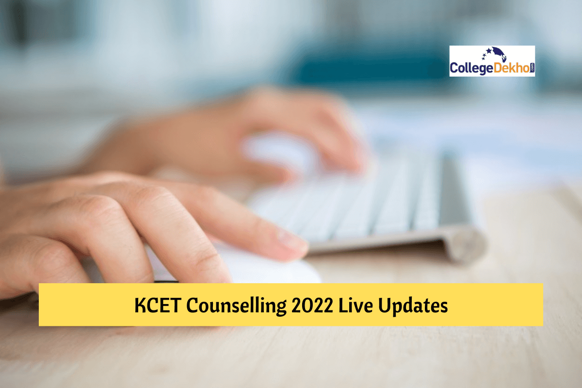 KCET Counselling 2022 (Dates Out) Live Updates: Final seat matrix, verification slip and option entry schedule at kea.kar.nic.in