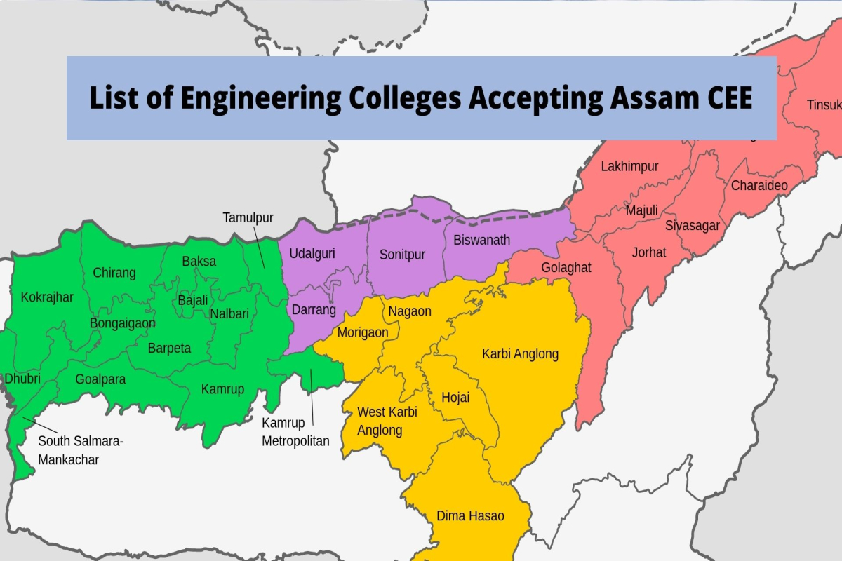 List of Engineering Colleges Accepting Assam CEE 2025