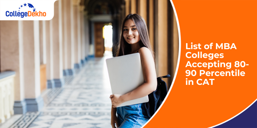 MBA Colleges Accepting 80-90 Percentile in CAT 2025