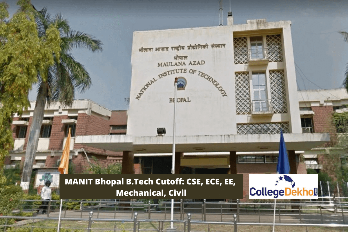 MANIT Bhopal BTech Cutoff 2022: CSE, ECE, EE, Mechanical, Civil