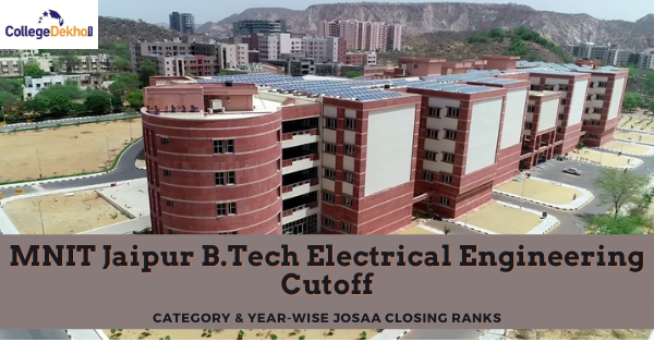 MNIT Jaipur B.Tech Electrical Engineering Cutoff 2022- Check Category & Year-Wise JoSAA Closing Ranks