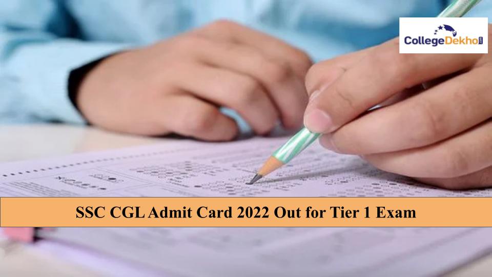 SSC CGL Admit Card 2022 Out for Tier 1 Exam: Direct Link Here to Download Hall Ticket