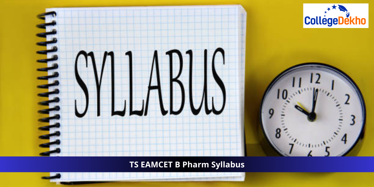 TS EAMCET B.Pharm Syllabus