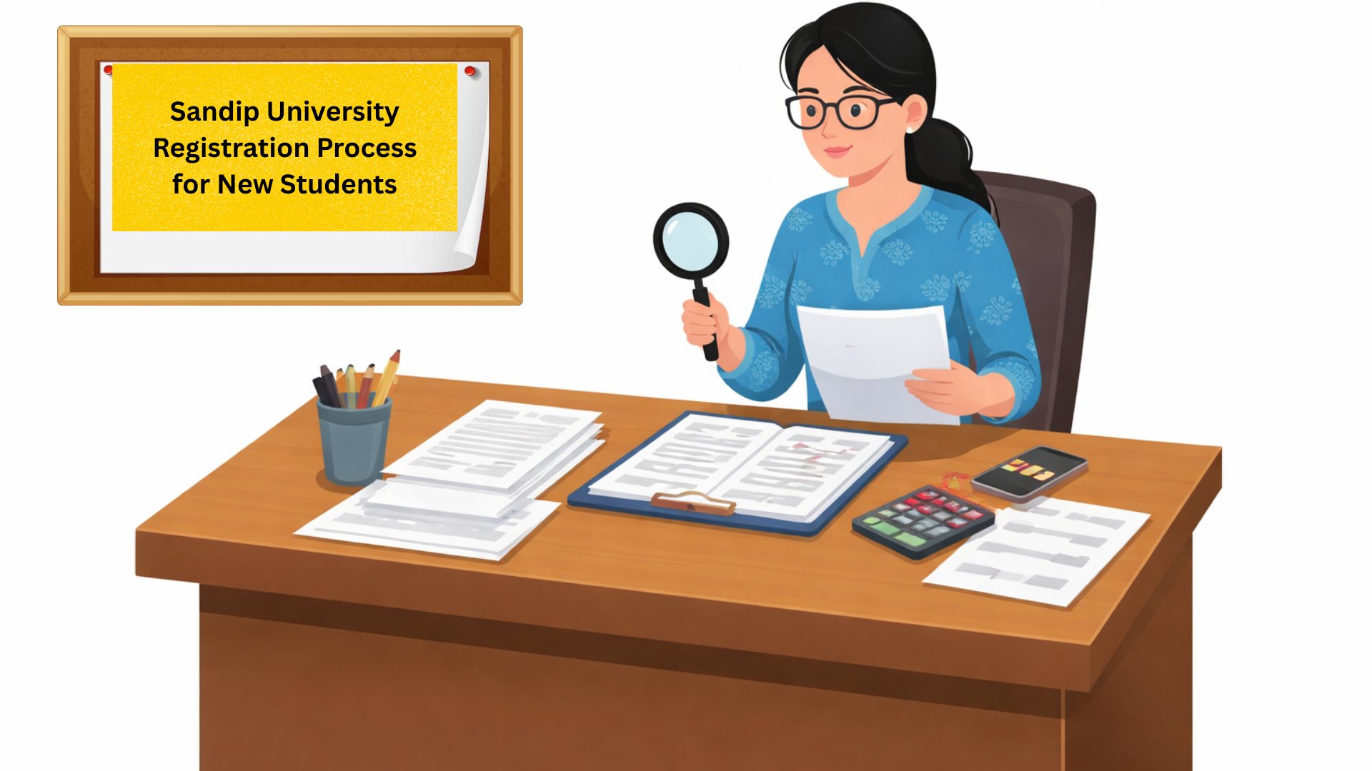 Sandip University Registration Process for New Students
