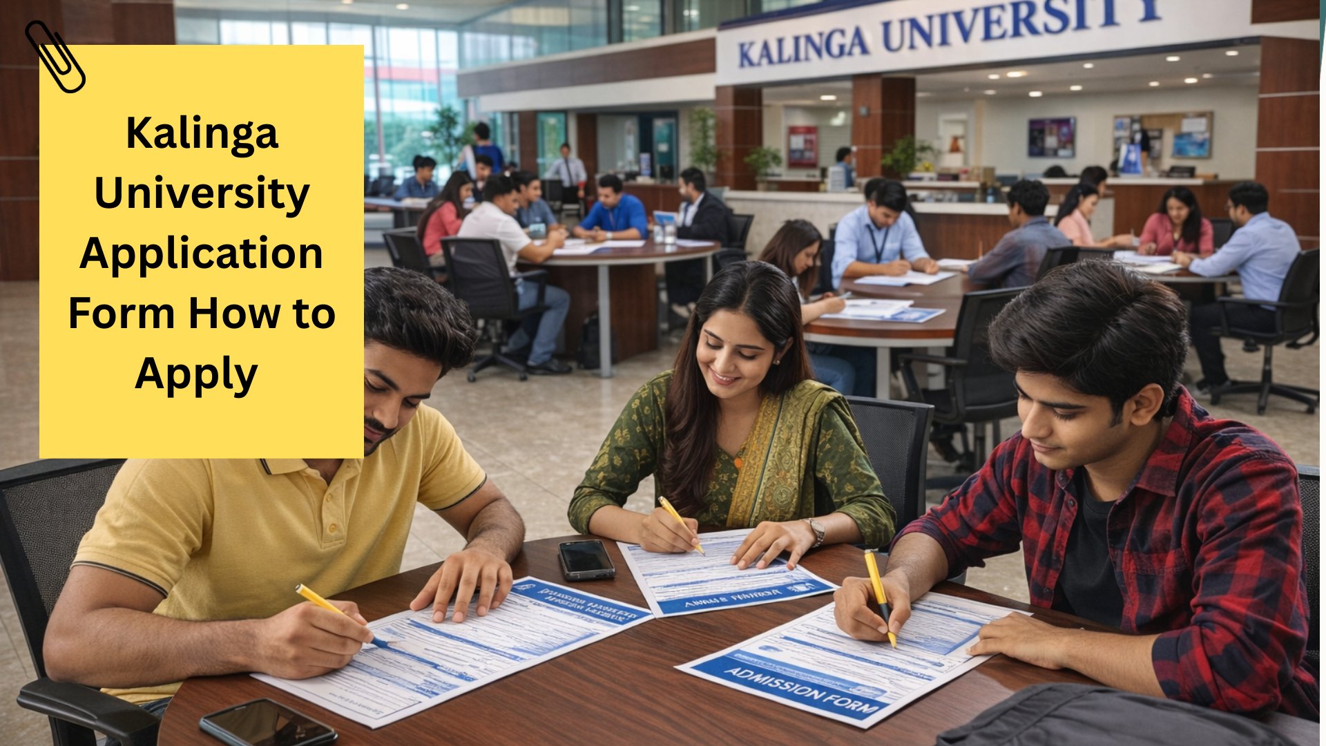 Kalinga University Application Form 2026 with step-by-step process on how to apply.