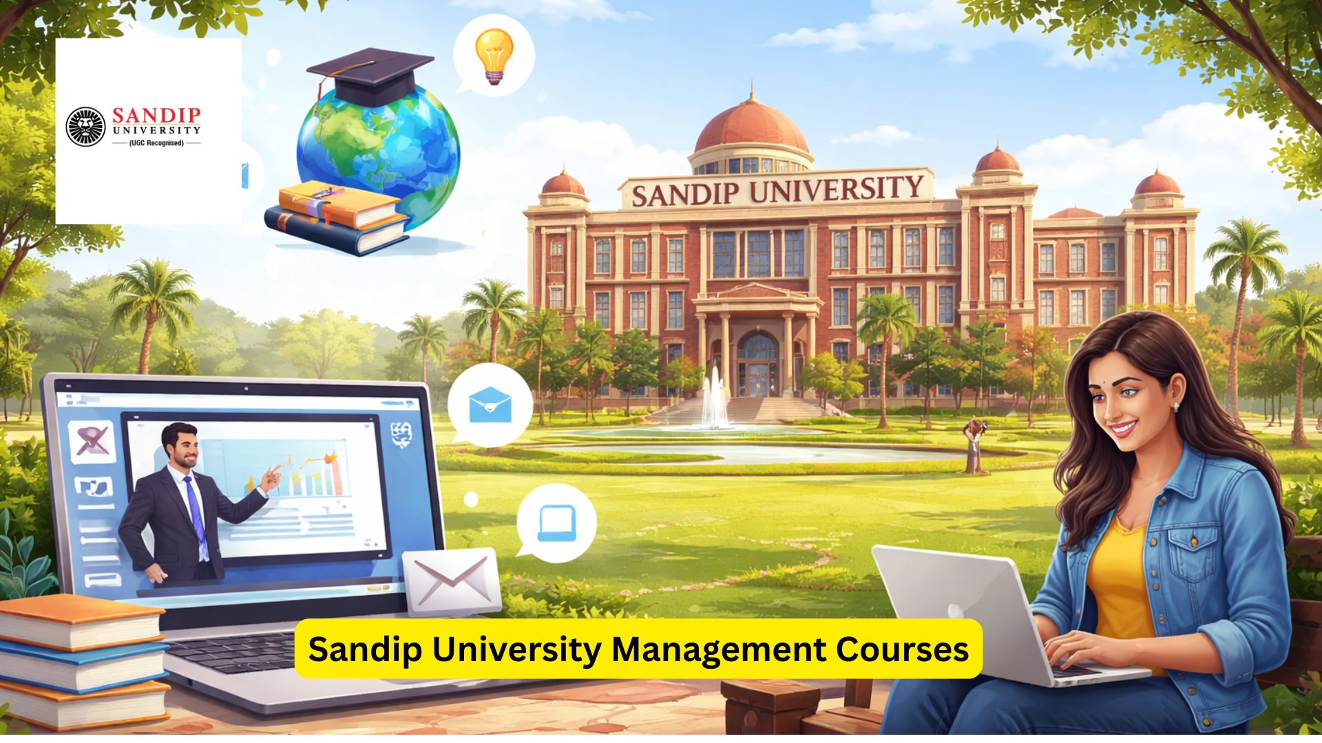 Sandip University Management Courses
