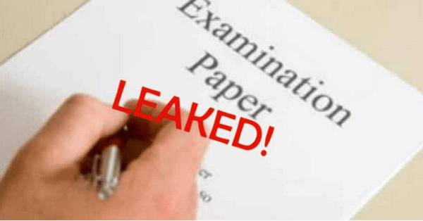 Question Paper Leak 