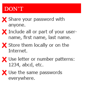 Don'ts for MAH MBA/ MMS CET 2021 Password