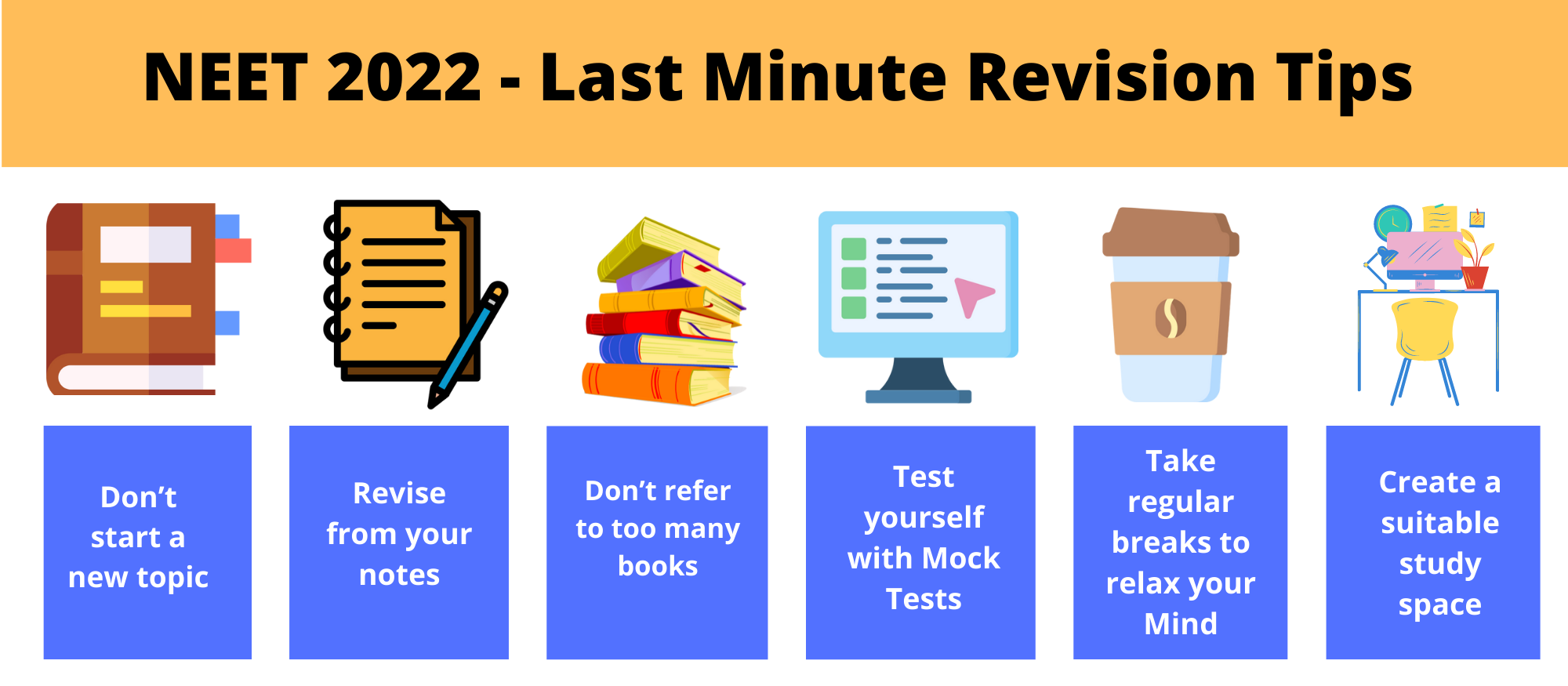 NEET 2022 Last-minute Revision Tips