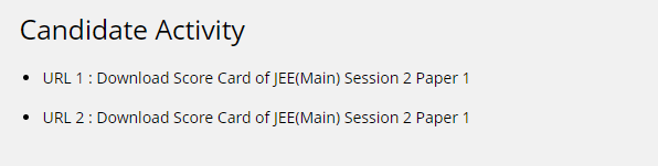 JEE Main session 2 result 2022