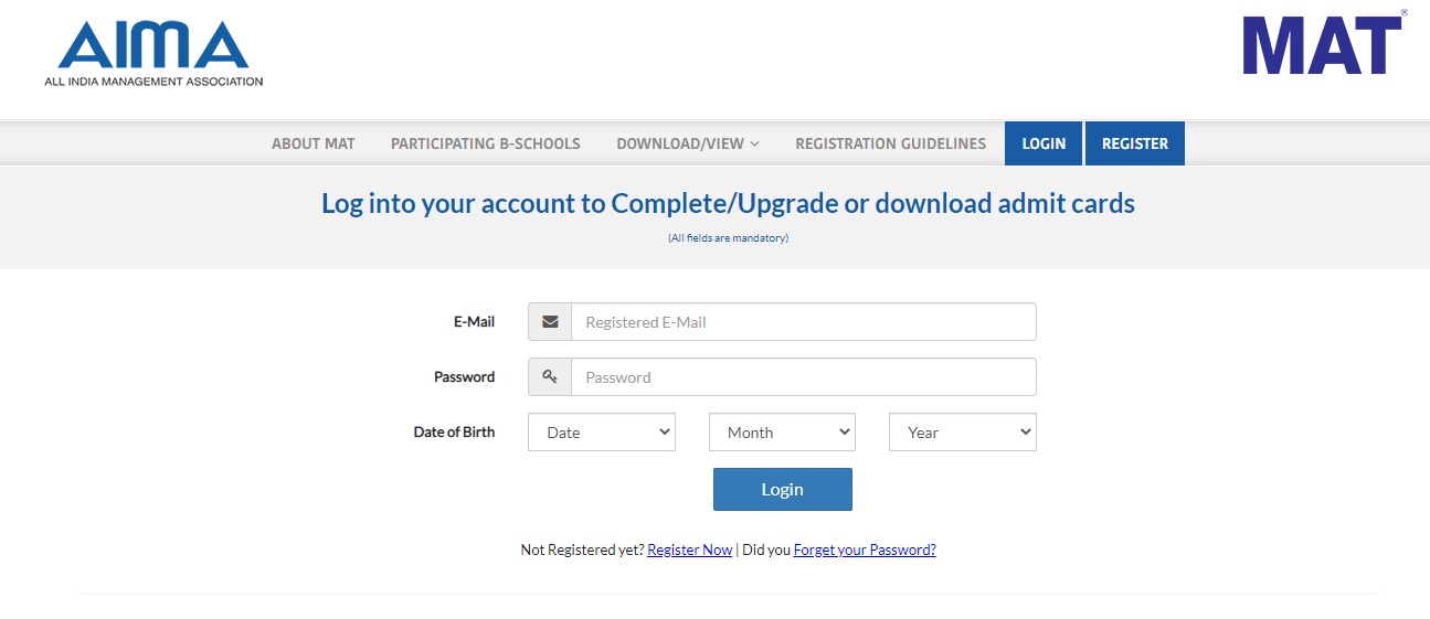 MAT 2022 Admit Card (Out for MAT PBT 2022) Direct Link to Download